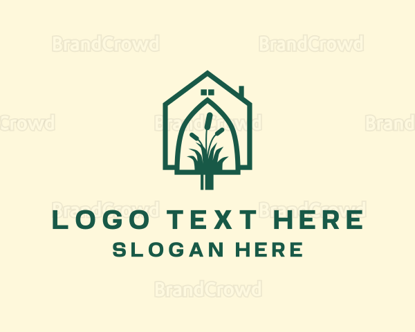 Shovel Home Landscape Logo