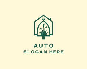 Shovel Home Landscape logo design