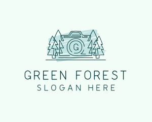 Forest Tree Camera logo design