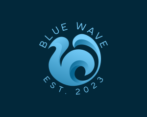 Wave Startup Company logo design