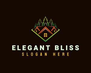 Forest - Outdoor Forest House logo design