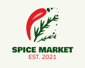 Spicy Herbs Restaurant logo design