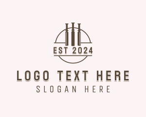 Tools - Chisel Carpentry logo design