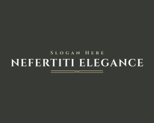 Elegant Minimalist Brand logo design