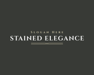 Elegant Minimalist Brand logo design