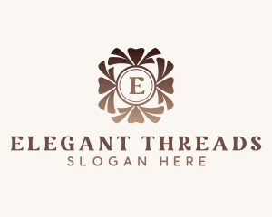 Stylish Flower Boutique logo design