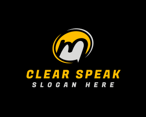 Speech - Speech Bubble Media logo design