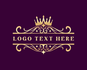 Regal - Decorative Crown Jewelry logo design