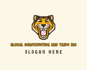 Tournament - Tiger Baseball Team logo design