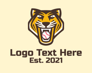 Jaguar - Tiger Baseball Team logo design