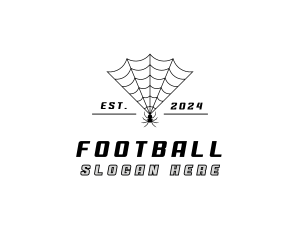 Spider Web Insect Logo