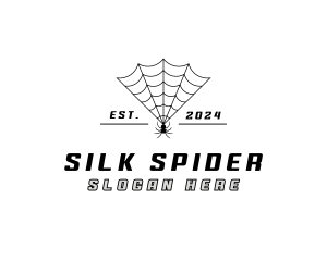 Tarantula - Spider Web Insect logo design