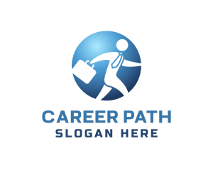 Job - Human Resources Job Recruitment logo design