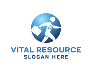 Human Resources Job Recruitment logo design