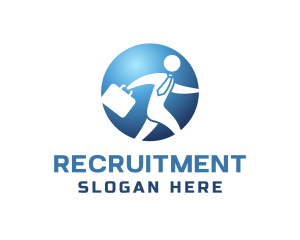 Human Resources Job Recruitment logo design