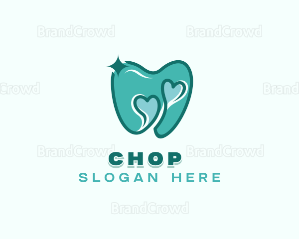 Heart Tooth Dental Logo