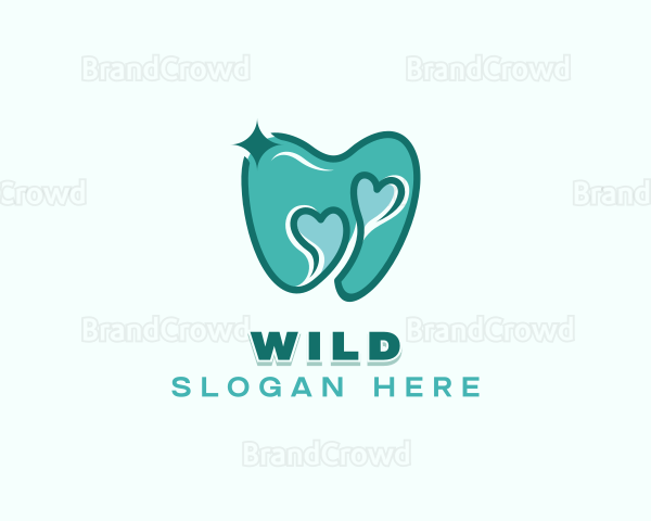 Heart Tooth Dental Logo