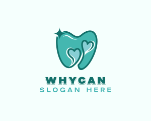 Dental - Heart Tooth Dental logo design