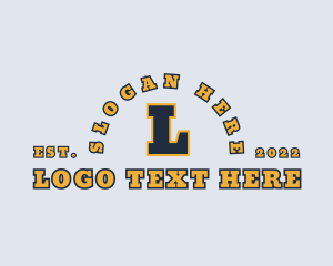 League - Sport League Letter logo design