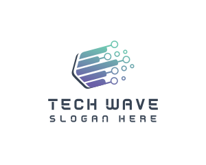 Electronic - Digital Tech Programming logo design