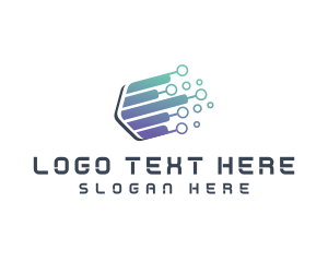 Electronic - Digital Tech Programming logo design