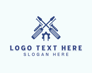 Maintenance - Construction Handyman Repair logo design