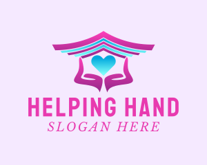 Assistance - Helping Hand House Heart logo design