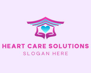 Helping Hand Home Care logo design