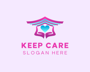 Helping Hand Home Care logo design