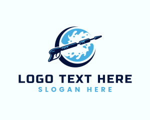 Splash - Pressure Wash Cleaning logo design