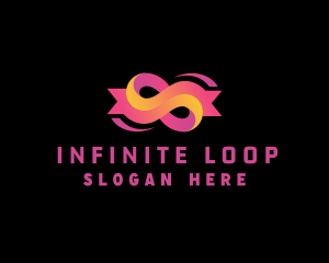 Loop - Ribbon Loop Agency logo design