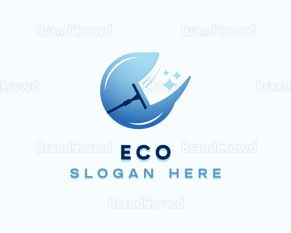 Sanitary Disinfectant Squeegee Logo