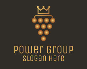 Harvest - Golden Royal Grape logo design