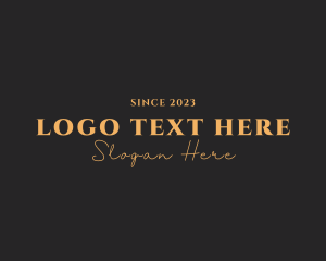 Tailoring - Generic Elegant Business logo design