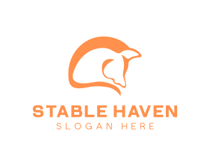 Creative Horse Mane  logo design