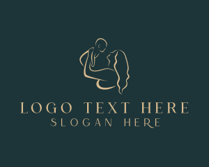 Maternity - Baby Mother Parenting logo design