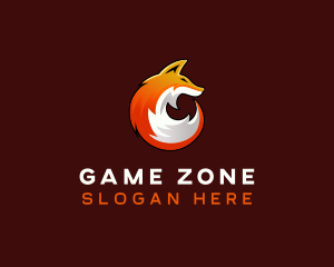 Gaming Fox Animal logo design