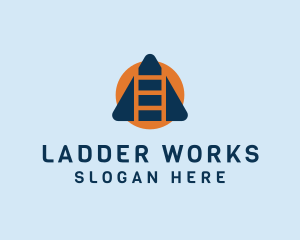 Building Ladder Service logo design