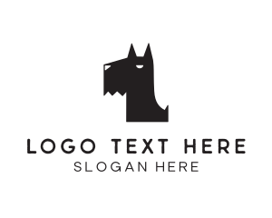 Scottish - Scottish Terrier Dog logo design