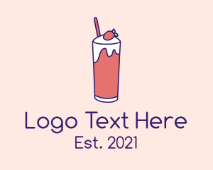 fruit shake-logo-examples