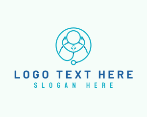 Medical Doctor Stethoscope Logo