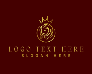 Skin Care - Luxury Royal Salon logo design