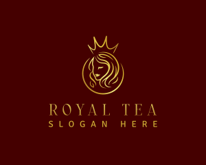 Luxury Royal Salon logo design