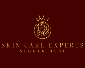 Luxury Royal Salon logo design