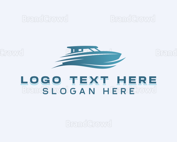 Yacht Sailing Boat Logo