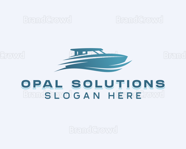 Yacht Sailing Boat Logo