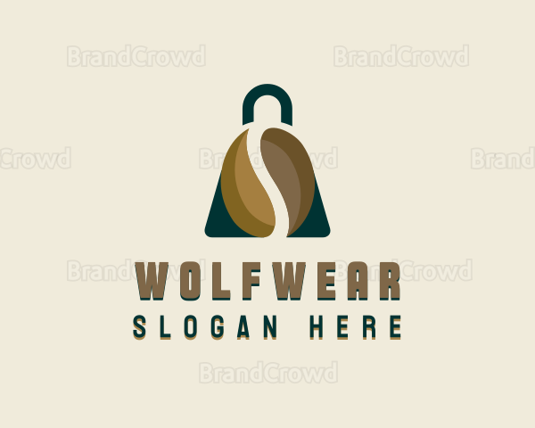 Cafe Shopping Bag Logo