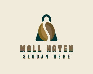 Cafe Shopping Bag logo design