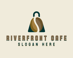 Cafe Shopping Bag logo design