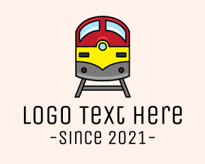 Subway - Subway Train Track logo design